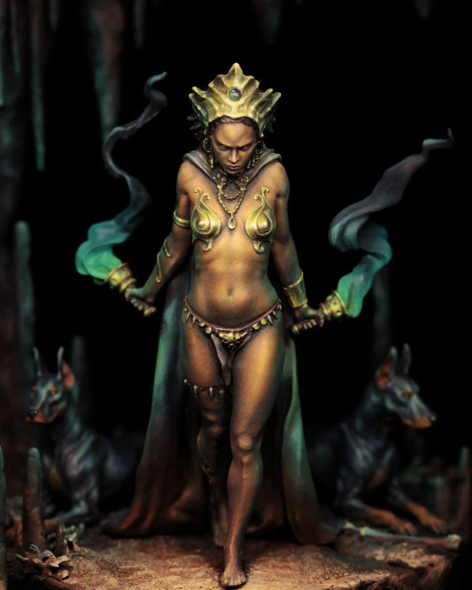 Warzone_Studio's tweet image. Hecate by @graphigaut
What do you think about this amazing work&amp;amp;

#WarzoneStudio #painting #paintingminiatures #instaart #milliputsculpting #warhammer #paintingwarhammer