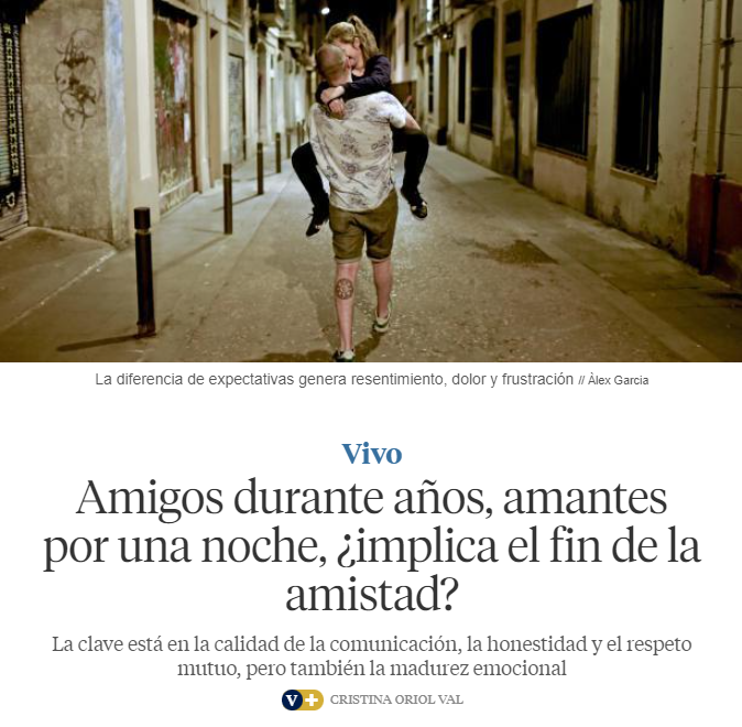 ⁉️ Amigos durante años, amantes por una noche, ¿implica el fin de la amistad? Hoy abrimos este debate en el canal Vivo de <a href="/LaVanguardia/">La Vanguardia</a>.

¿Os ha pasado? ¿Cómo lo habéis gestionado?

lavanguardia.com/vivo/relacione…