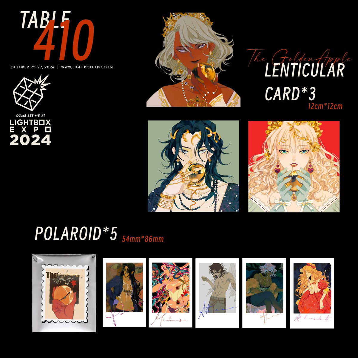 I am going to Lightbox this year! Table is 410 with <a href="/Kiddo_hah/">Yingzong Xin</a>  come by and say hi to us 🥰