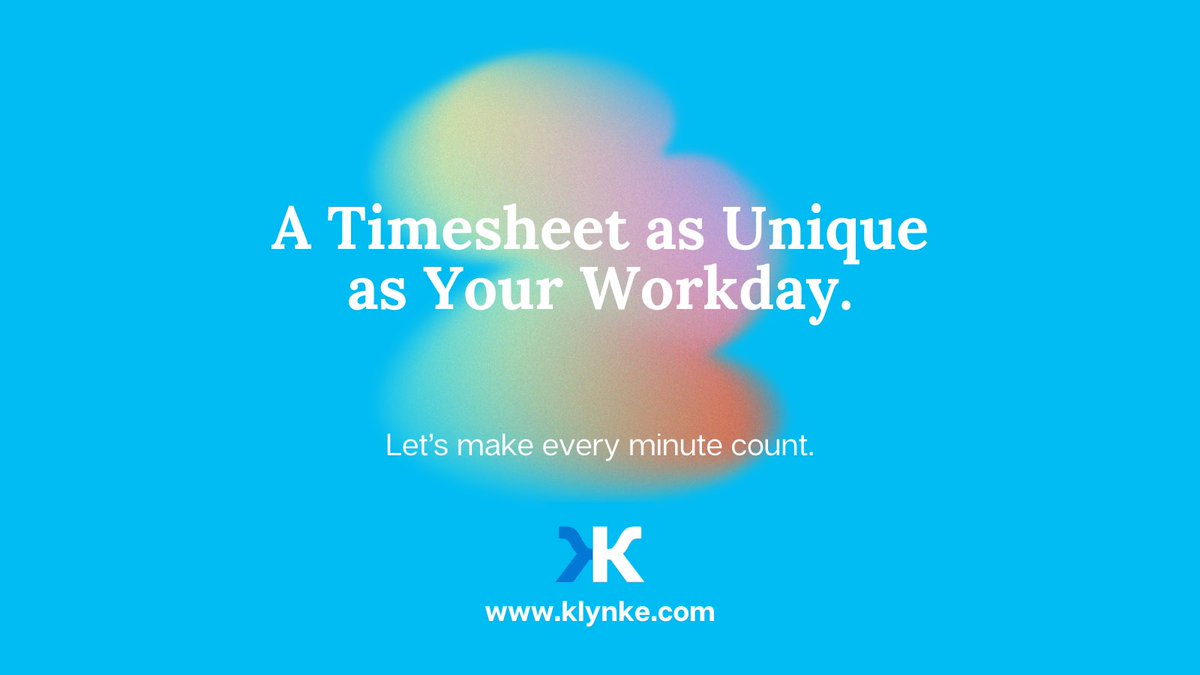 🚀Shape your digital future with Klynke!🕒✨

📝Customizable Timesheets: Tailor them to fit your unique workflow.

🔗One-Click Excel Export: Move your #timesheets to Excel effortlessly. 

Let’s redefine #efficiency together➡️ klynke.com

#innovation #klynke