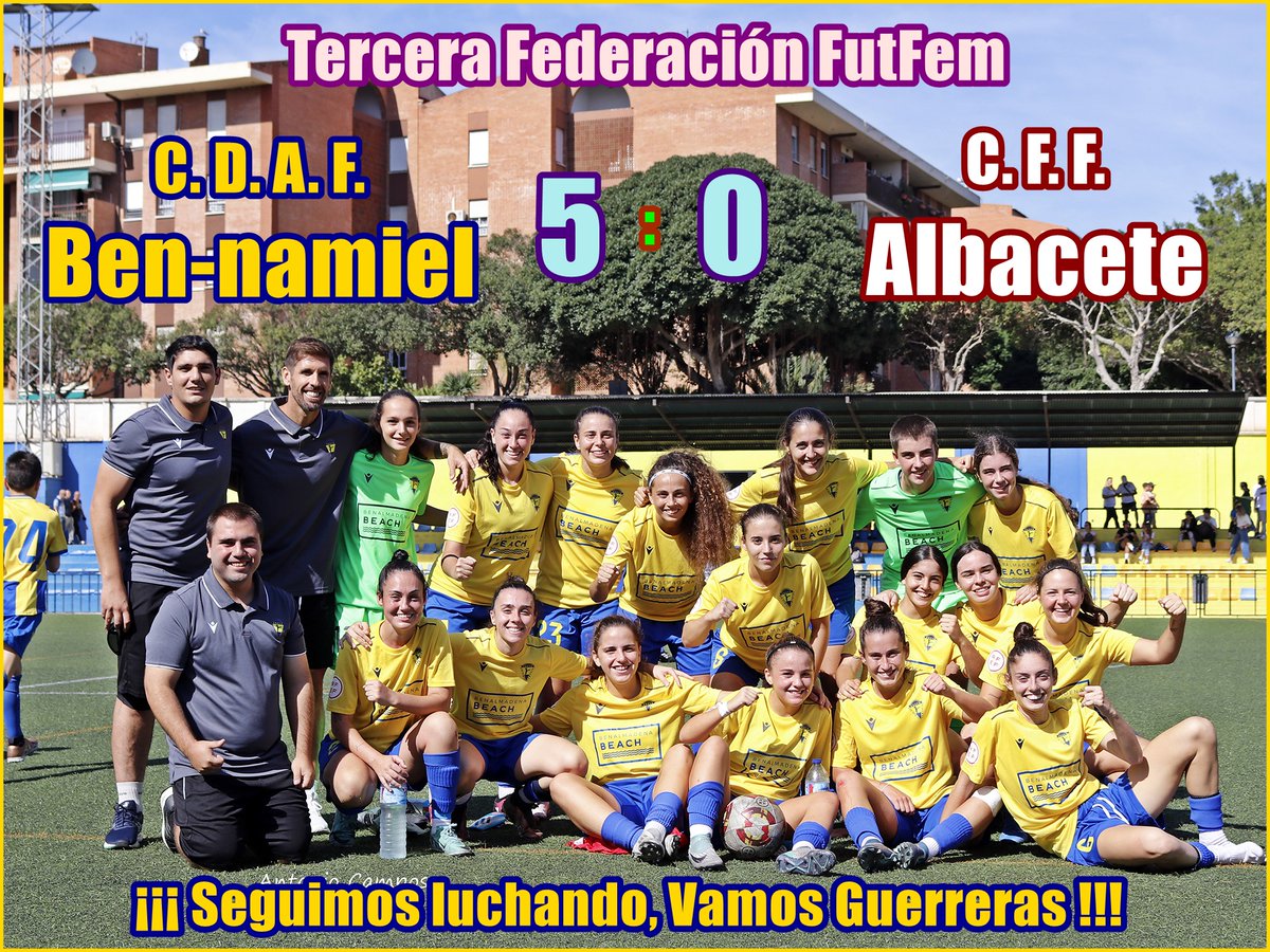 ¡¡¡ Seguimos luchando. Vamos Guerreras !!!