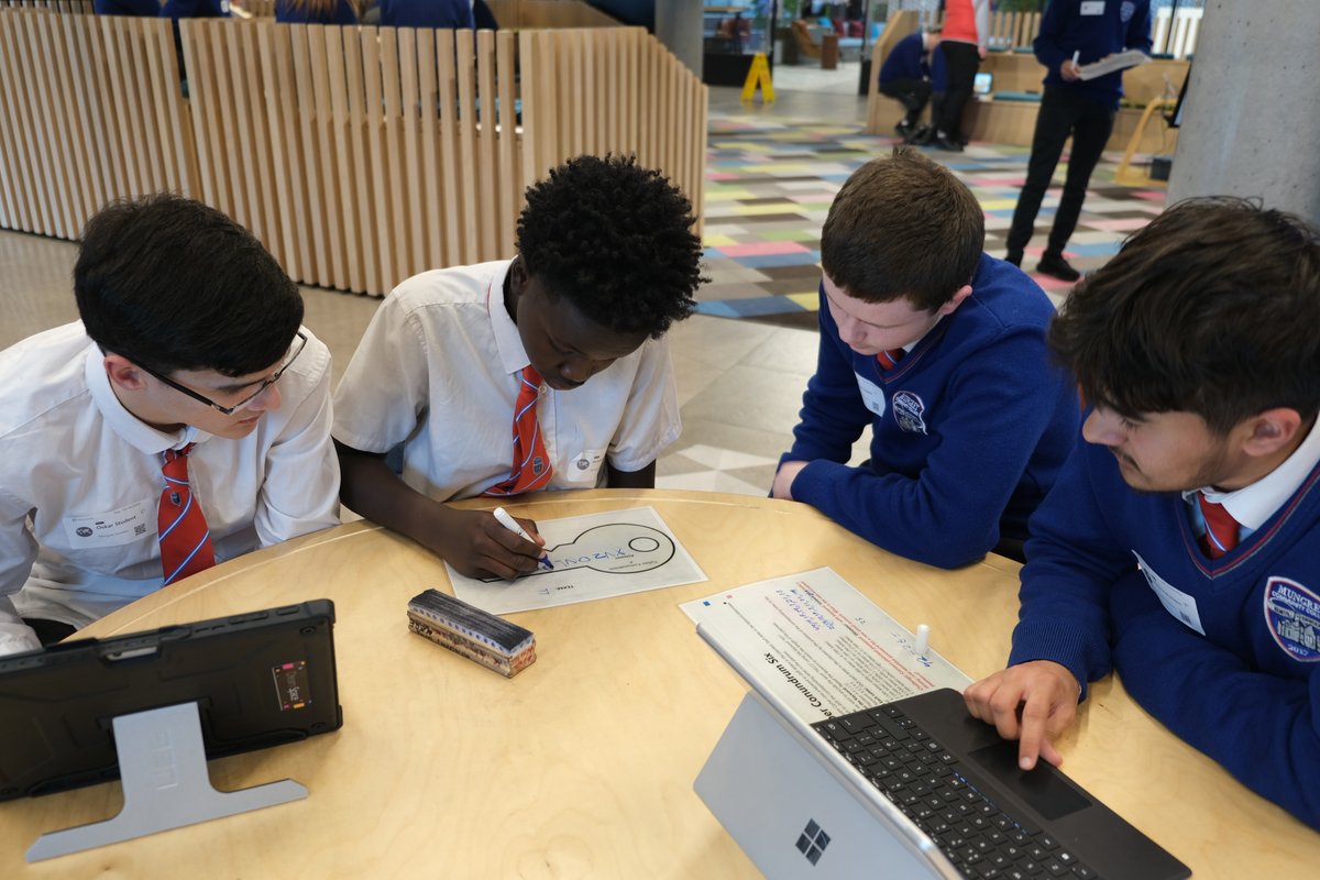 Microsoftirl's tweet photo. Over 400 students joined us last week at #MSDreamSpace as we celebrated #CybersecurityWeek. To help every secondary school student develop their cyber skills, a special Dream Space LIVE event is being held this Thursday, October 24th.
Register here: https://t.co/PttduMMNpt https://t.co/Gr6FvVU2Cw