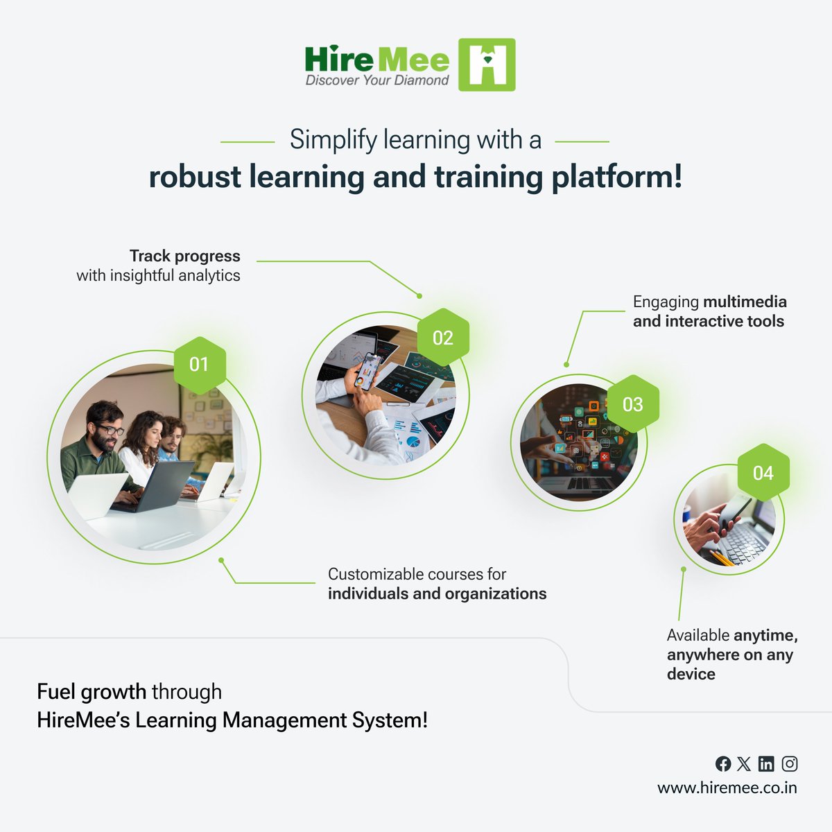 Hiremeeinc's tweet photo. Our #LMS offers an intuitive platform for personalized #learning and professional growth.
Speak to our experts by request for a Free Demo here - https://t.co/LgtB5VYU1t

#HireMee #global #UK #USA #toplearningmanagementplatform #learningmanagementsystem #learningmanagementplatform https://t.co/zNv894kBVR