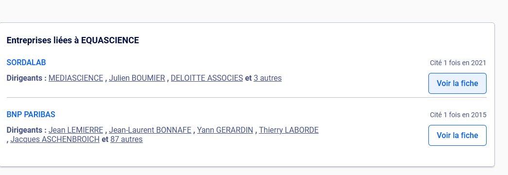TeliADC's tweet image. Le dossier Sordalab devient extra drôle. à la même adresse, Equascience commercialise la lampe et l&apos;ampoule a 25 et 18.59€ (au lieu de 80 et 47 chez Sordalab).

en cherchant sur societé.com le temps énorme de 37 secondes, on apprends...

que c&apos;est la même boite.