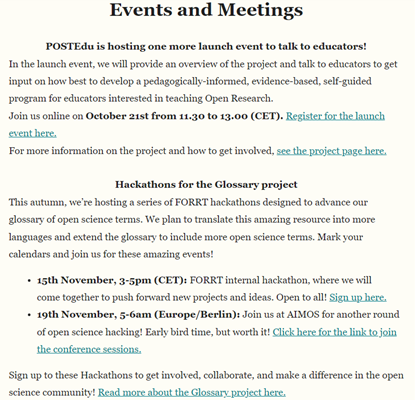 FORRTproject's tweet photo. Our September newsletter was released a couple of weeks ago! 🎉 Missed it? Catch it below.

Here we document our newsletter highlights 🌟, project updates 💡, and events 📅.

Read the newsletter here: https://t.co/JTlhBV4XfF

Subscribe to newsletter here: https://t.co/90OhXZ28jG https://t.co/1tjBxvRfic