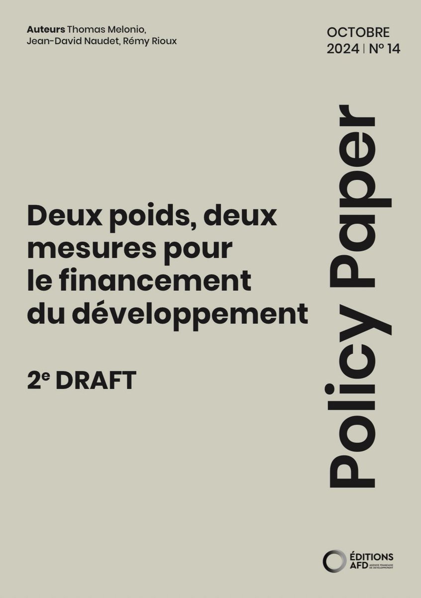 RiouxRemy's tweet photo. Dans les vents contraires, nous précisons avec @MelonioThomas et JD Naudet notre proposition vers un nouveau cadre pour finance climat & investissement durable, à partir de l’#APD et du #TOSSD. À discuter à DC, Cali, Bakou, Le Cap, Seville, Belem. Vite!🙏🏼
https://t.co/ieTlBfR1YA https://t.co/SN5kBiTS1Q