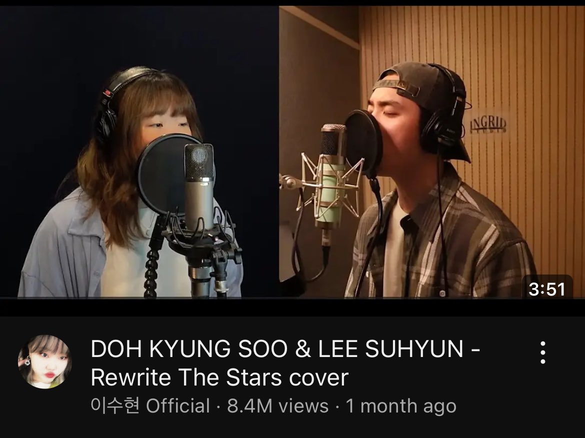starfess's tweet photo. -star
https://t.co/BQDTUxHBlP 
Btw sejauh ini cover/collab lagu Kyungsoo belum ada yang gagal dan selalu viral dan jadi  Talk of the town.
Menurut kalian Kyungsoo harus Duet sama siapa lagi ? Dan nyanyi lagu apa?