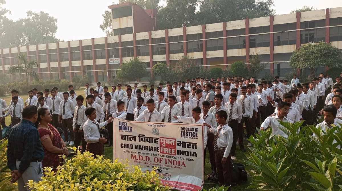 child_haryana's tweet photo. βWe cannot change what we are not aware of, and once we are aware, we cannot help but change.β
So, awareness about Child Marriage will eventually stop Child Marriages.
#UnitedAgainstChildMarriage
#BalVivahSeAzadi
#betibachaobetipadhao
#kscfindia
#Awareness
#Jind https://t.co/TioFvICc2n