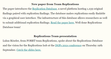 FORRTproject's tweet photo. Our September newsletter was released a couple of weeks ago! 🎉 Missed it? Catch it below.

Here we document our newsletter highlights 🌟, project updates 💡, and events 📅.

Read the newsletter here: https://t.co/JTlhBV4XfF

Subscribe to newsletter here: https://t.co/90OhXZ28jG https://t.co/1tjBxvRfic