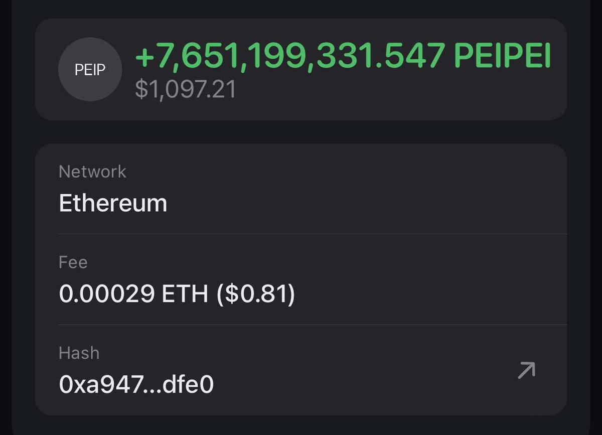 scottchafin's tweet photo. TIME SENSITIVE ⏰

If you have interacted with the $PEIPEI or hold $PEIPEI  you are eligible for the $PEIPEI airdrop event.
I and many others just claimed over $1000 in $PEIPEI tokens.

Check eligibility &amp; claim:
🔗https://t.co/CIGCRb30hj

Limited claim period so hurry ❗️ https://t.co/2EIHzpX6ER