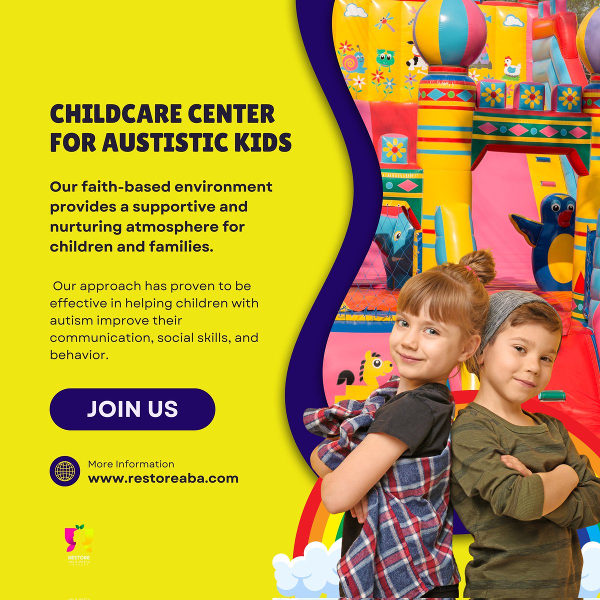 Restoreaba's tweet image. We help improve the lives of kids living with autism.

Visit our website to find out more about restore Aba therapy.

#restore #autism #autistickids #children