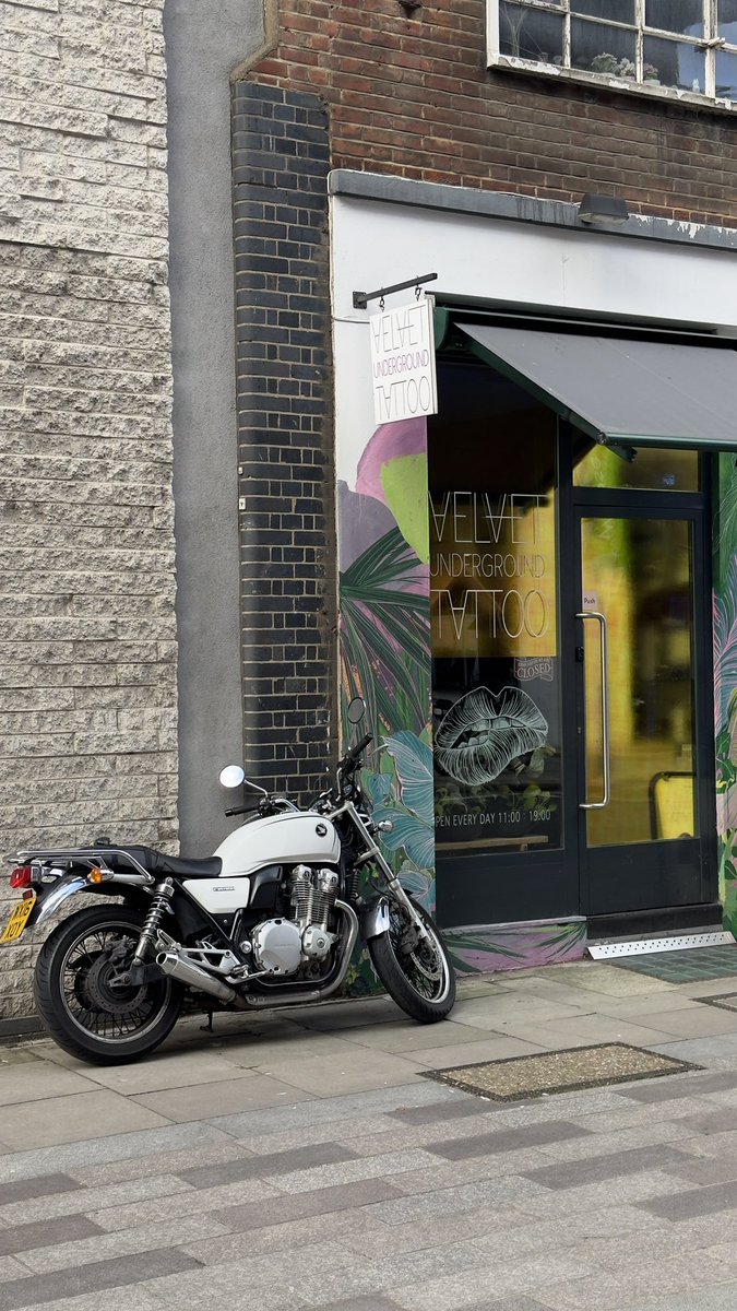 nickturpin (@nickturpin) on Twitter photo Is it actually law that Tattoo Parlours must have a motorcycle parked outside? Is it actually law that Tattoo Parlours must have a motorcycle parked outside?