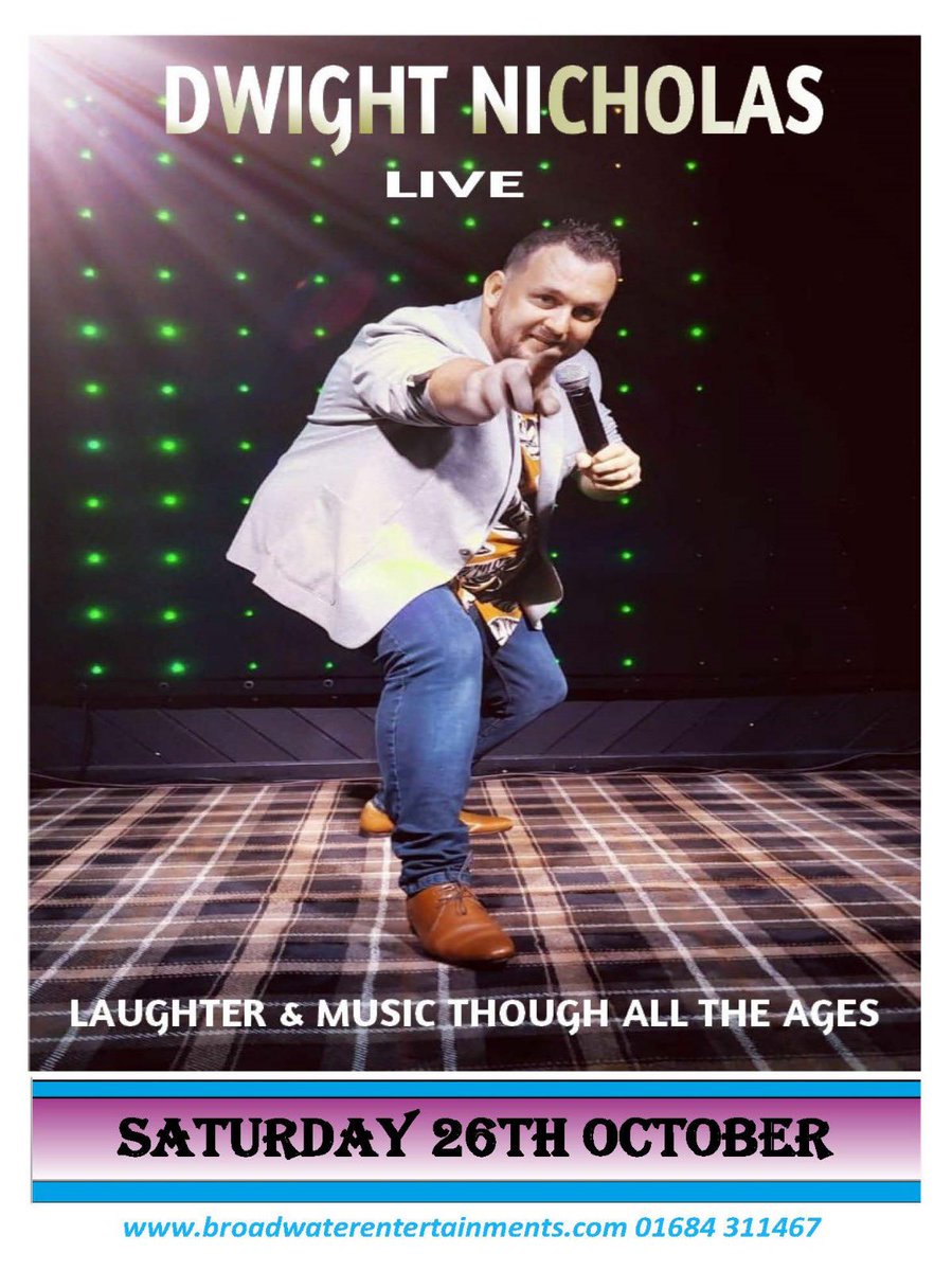 friendlyfoxpub's tweet photo. Live on stage this Saturday - the amazingly funny &amp; talented Dwight Nicholas🎤

Join us for a night of laughs &amp; fantastic music covers. Entry is free &amp; if you’d like to book a table, please email hello@friendlyfoxbassaleg.com. 

Starts at 8pm🥳. Hope to see you there… https://t.co/TDOf7Csj9T