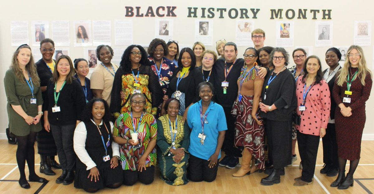 This Black History Month, we’re embracing the theme of #ReclaimingNarratives, focusing on recognising and correcting the narratives of Black history and culture.

Staff at the Cavell Centre joined in to celebrate and reflect together! ✊🏽✨
