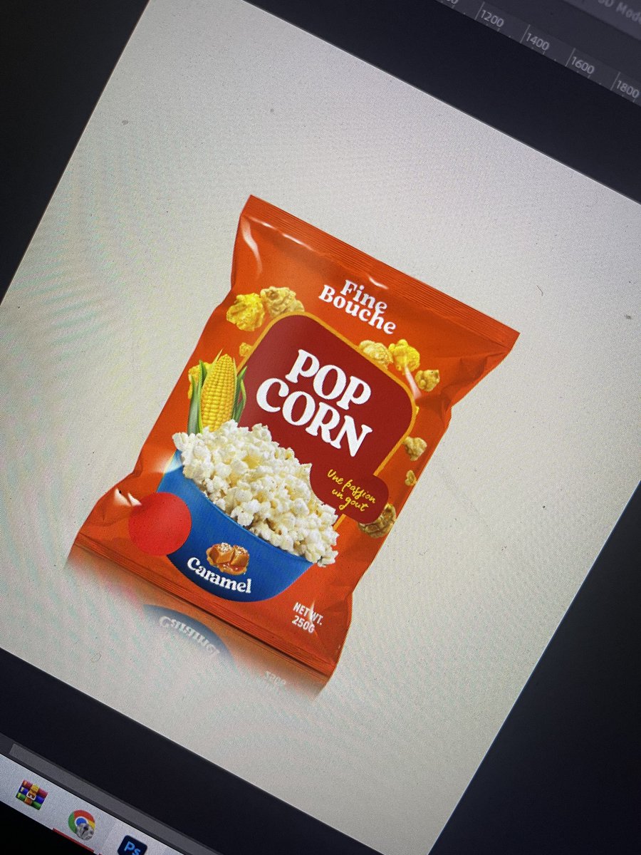 packagingdesig_'s tweet photo. Still a Work in Progress 🤩❤️
Caramelized Pop Corn 🌽 Packaging Design for a brand in Benin 🇧🇯 Republic called ‘Fine Bouche’
#Packaging #graphicdesign #productpackagingdesign https://t.co/tFL3bLEpHg