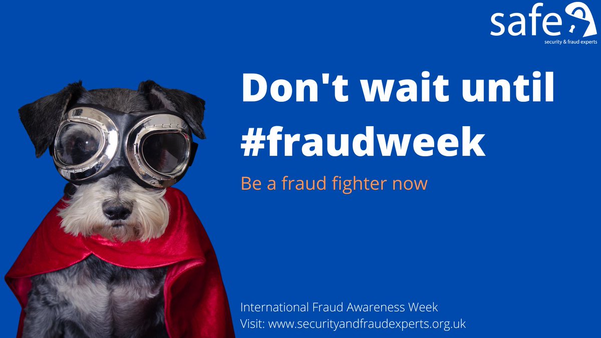 Security_Fraud's tweet photo. With 4.5 million fraud offences a year in the UK, don't wait until #fraudweek to become a fraud fighter. 

Visit https://t.co/dAsJOtO9il for fraud fighting tips. https://t.co/HdIsPKR0bo