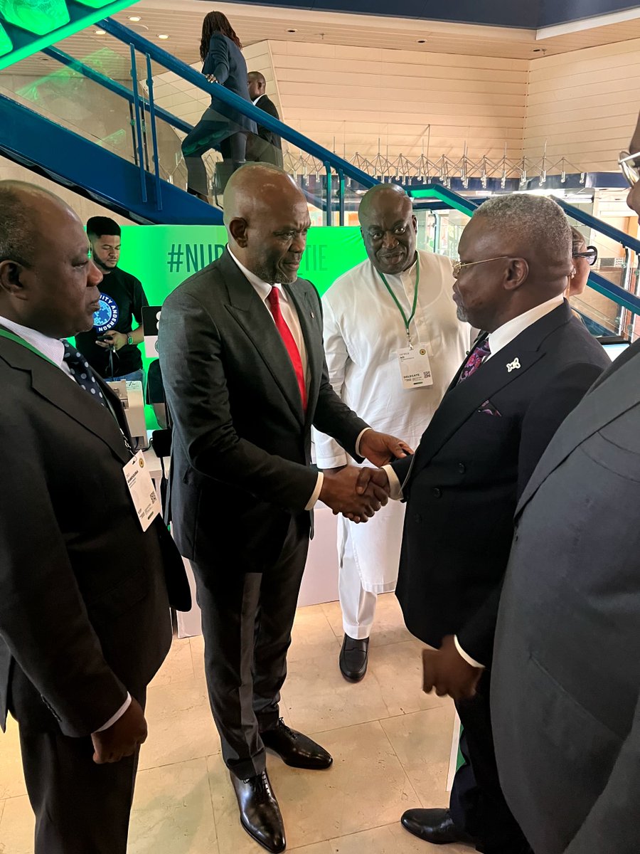DaereAkobo's tweet photo. Honored to have attended the @NUPRCofficial 3rd anniversary and the launch of the ambitious 1MMBOPD project initiative. It's a testament to Nigeria's commitment to energy independence, oil production and economic growth.

It was an awesome moment connecting with industry giants like @TonyOElumelu Chairman of @Heirs_Holdings  and Julius D. Rone, Group Managing Director  of UTM Offshore Limited. Their insights and experiences were invaluable.

Looking forward to seeing the positive impact of this initiative on our nation.
#NUPRC #1MMBOPD #Nigeria #Energy #EconomicGrowth #IndustryLeaders