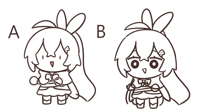 A or B ? 