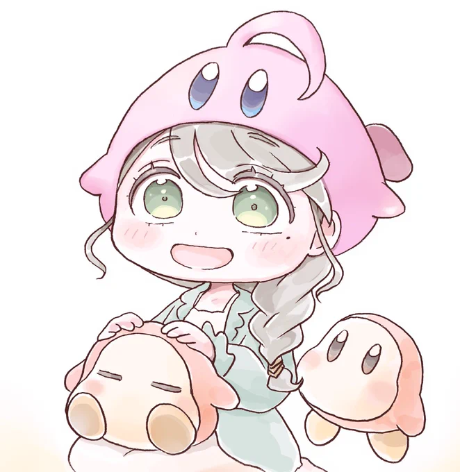 君たちかわいいねぇ〜 #絵すそわけ 