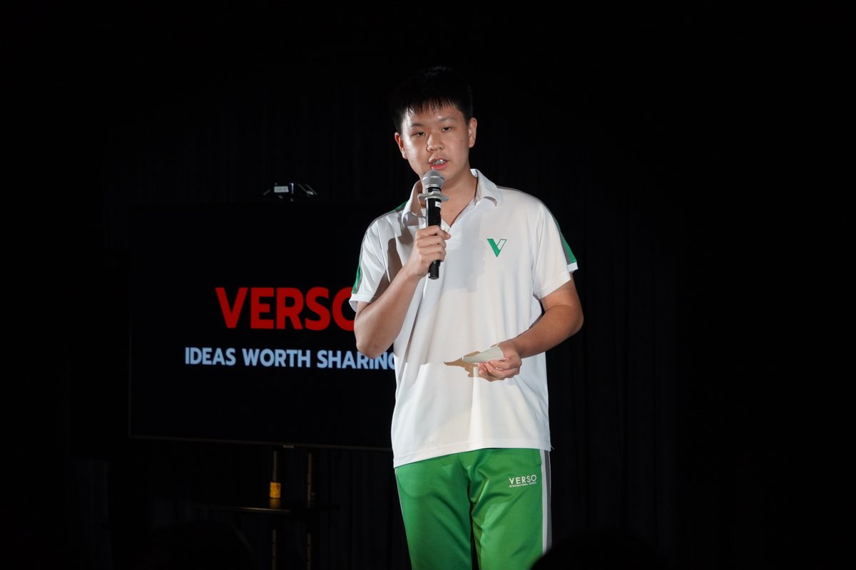 versoschool's tweet photo. In their unit on Thai speech, C9-10 learners explored topics they were passionate about, crafted scripts, and practiced their public speaking skills to inspire their audience. C11-12 learners simulated a political campaign, and delivered campaign speeches in Thai. https://t.co/57t5Up1OCF