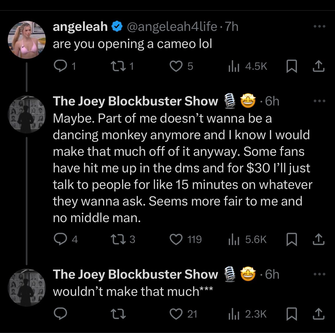 gotagopack's tweet photo. @robcesternino @Chappells_Show in case you’re doing a cameo roundup for #theslop I saw this from Joseph https://t.co/M5nnR3SrDl