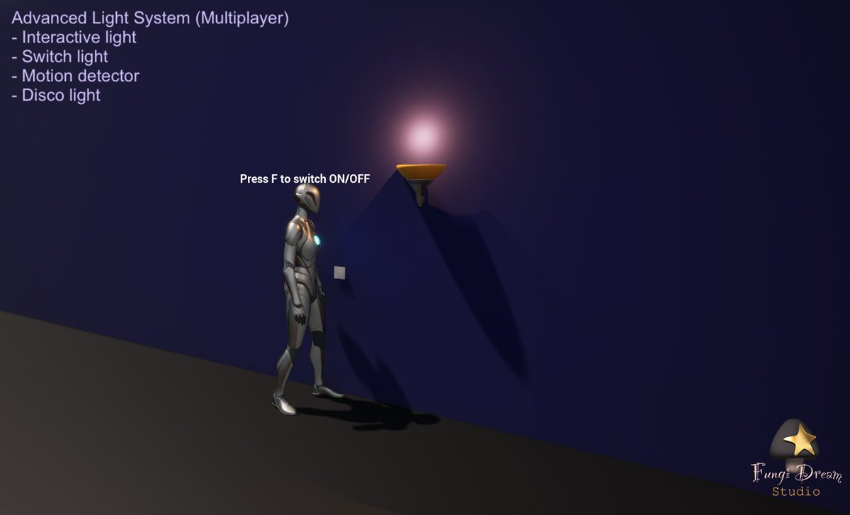 FungiDream's tweet image. Play with lighting with the Advanced Light System plugin 🔦
•••
🎮 Available on the Unreal Engine Market Place
🔗 Link in comments
•••
#UnrealEngine5 #UE5 #unrealmarketplace #light #Lighting #multiplayer #videogames #fungidreamstudio