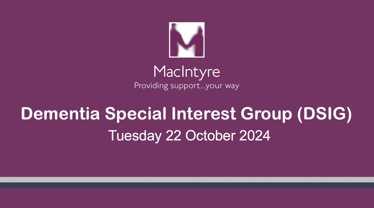 Fantastic to be co-hosting <a href="/HealthMacIntyre/">MacIntyre Health Team</a> <a href="/MeetMacIntyre/">MacIntyre</a>’s Dementia Special Interest Group this morning with the lovely <a href="/NicolaP321/">Nicola Payne: Health & Families Manager</a>. Wonderful to have so many attendees with us today, friends &amp; colleagues from across #health &amp; #socialcare