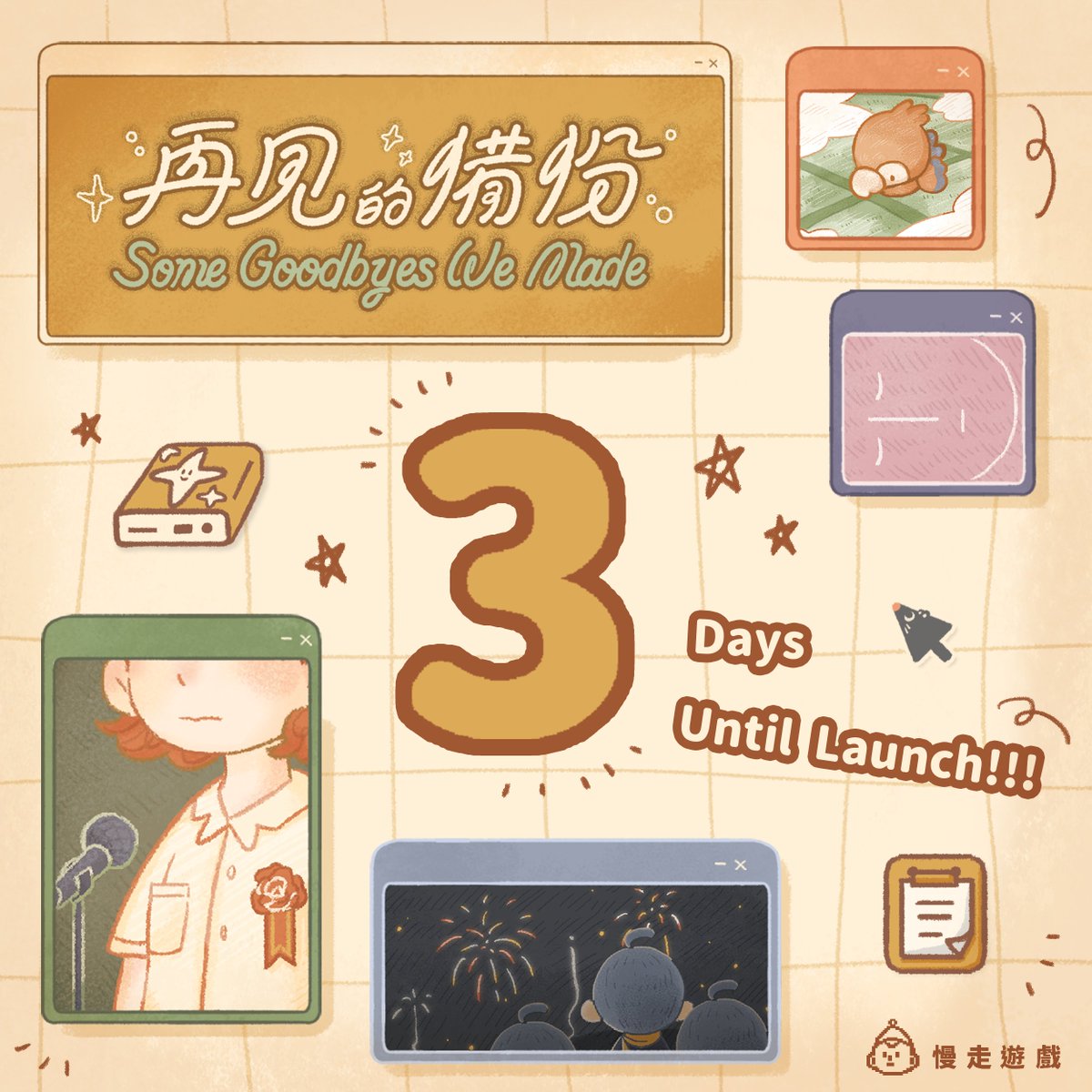 3 days until Some Goodbyes We Made launches!

Thanks to everyone who played our demo during Steam Next Fest! Seeing how similar goodbye experiences are made us feel this game was worth making. We hope the remaining 8 minigames can bring back some of your memories too.