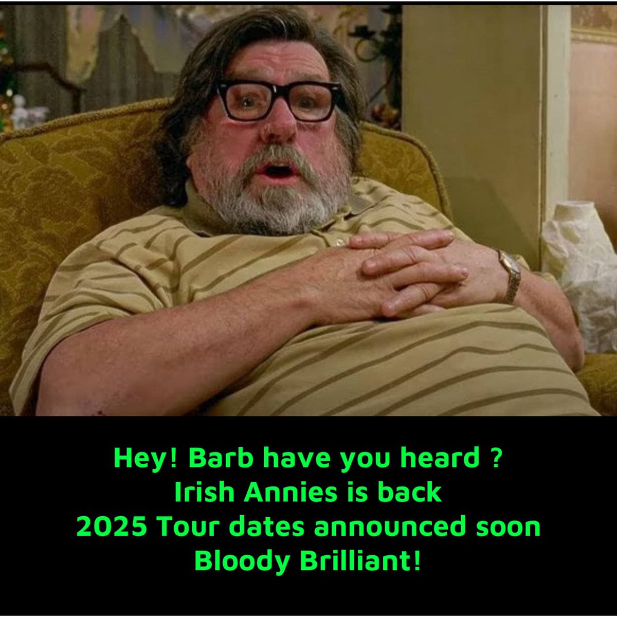 Yes it’s true ! 
irishannies.com 
Back in 2025