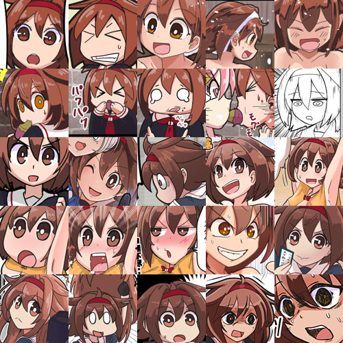 いつの間にか白露100面相達成してたみたい・・・ 