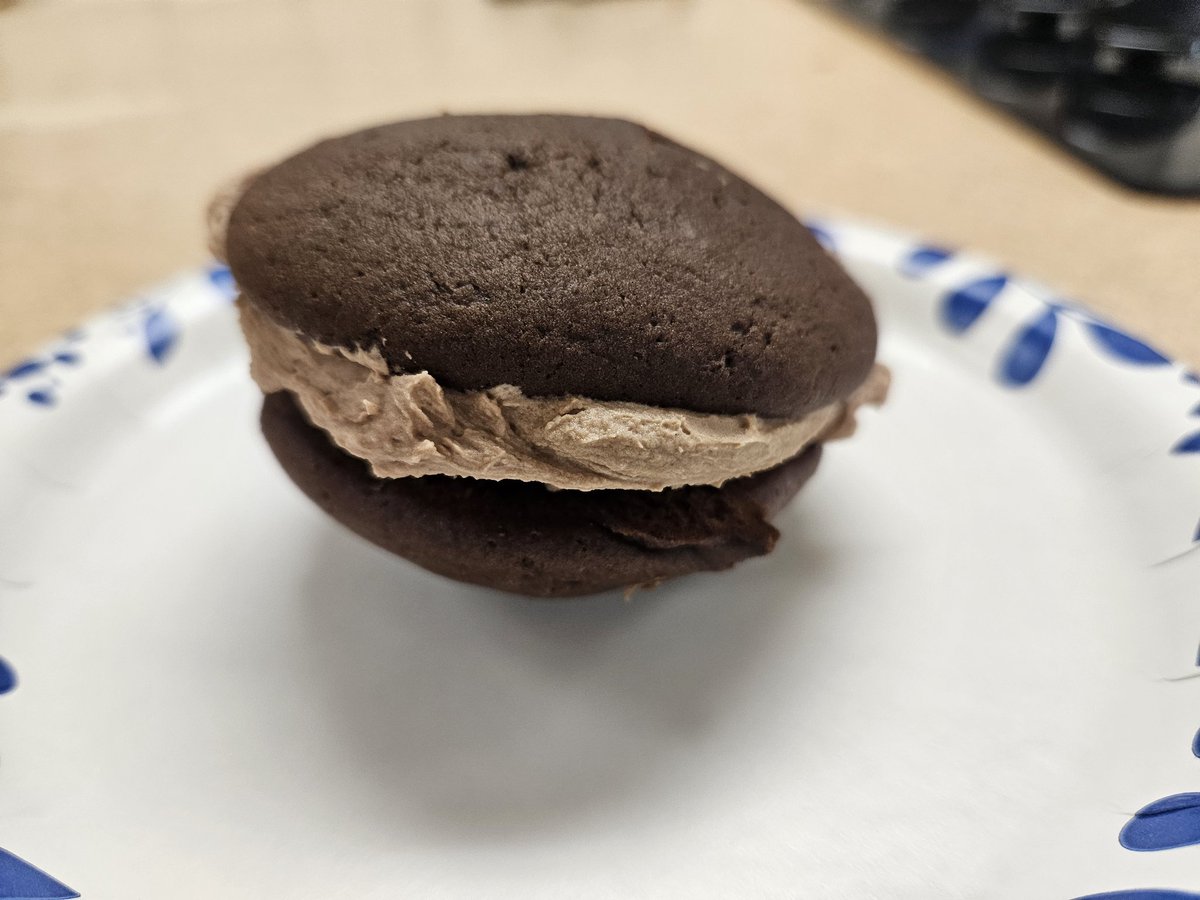 coach_jacobson's tweet photo. Our Baking and Culinary classes whipped up some classics in lab last week! Baking classes made Whoopie Pies, Culinary 1 made Swedish Meatballs and Culinary 2 made Mini Apple Crisp Cheesecakes! Lots of yummy food, and a great job done by all! 😋 @wilmotuhs https://t.co/wZ1SeJNWA3