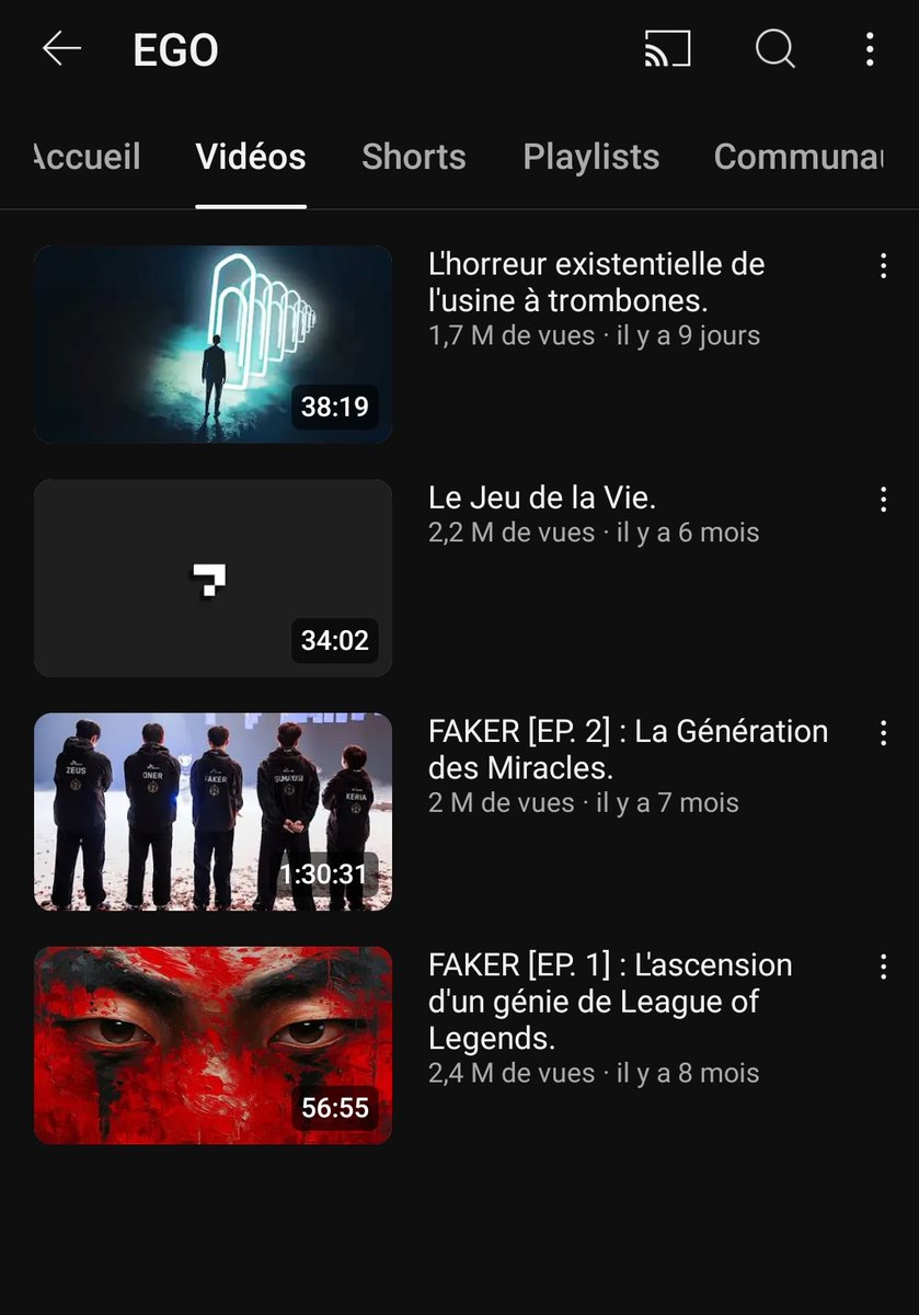 levraimush's tweet image. Ego a enlevé presque toutes ses vidéos car &quot;pas au niveau&quot; d&apos;après lui, alors que c&apos;était déjà ce qui se faisait de mieux en français