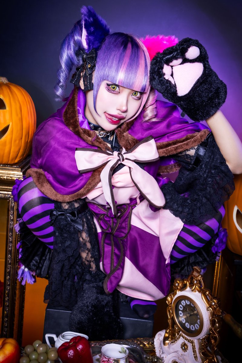 misolade_edison's tweet photo. 【🦇ハロウィンアーティスト写真解禁🦇】

🎃ミソラドエジソン ハロウィンVer.🎃

夜神ぺっと🛐🐾
@misolade_pet 
コードカラー：パープル

当ポストがRP＆♡1000達成で次のメンバー公開👻

#ミソラド https://t.co/hlKHAsx5xv