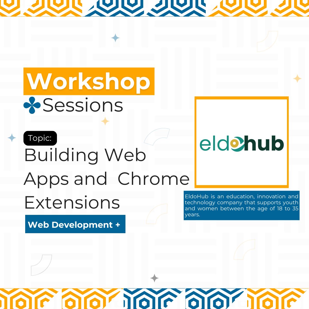 Albert from <a href="/eldohub/">EldoHub</a>  &amp; <a href="/eldohubacademy/">Eldohub Academy</a>  leading a web development session on Building Web Apps and Chrome Extensions during the #TechXEldoret.