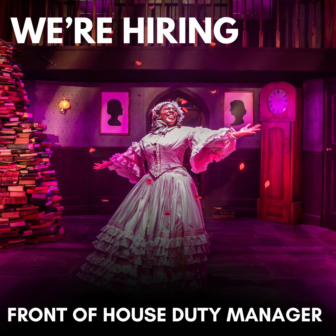 We are looking for a Front of House Duty Manager to join our team at the Watermill!

Apply by 4 Nov
Find out more at watermill.org.uk/jobs