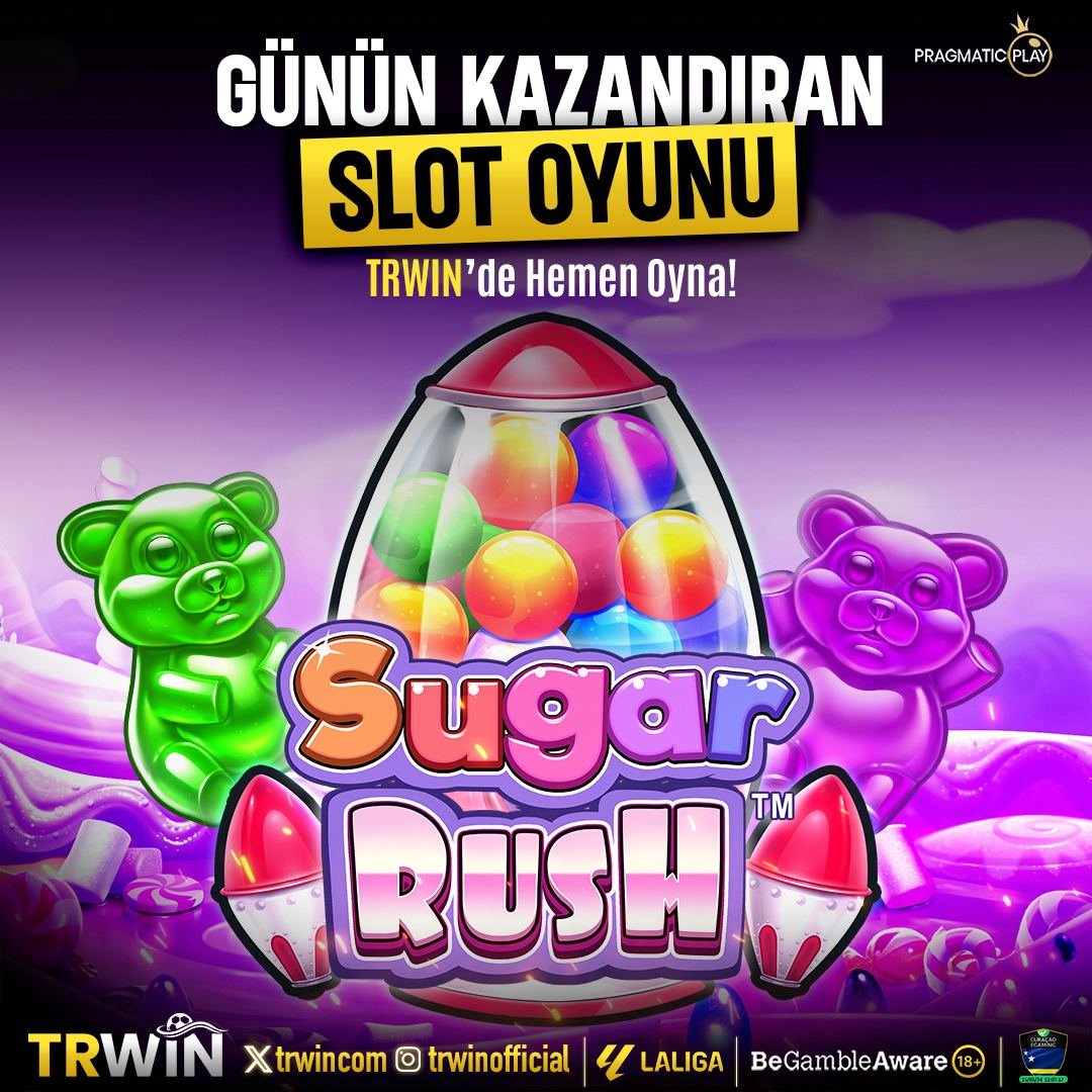 Pragmatic Sağlayıcısının En Çok Tercih Edilen ve Keyifli Slot Oyunları #TRWin'de !

Sugar Rush Oyununda Kazanmaya Hazır mısın? ❓

🔔Hemen Oyna Kazanma Şansını Sen de Yakala!

🇹🇷 Türkiye'nin En Çok Kazandıran Sitesi #TRWin

 Güncel Giriş Adresi ❗️ vipsite.link/TRWin  ❗️