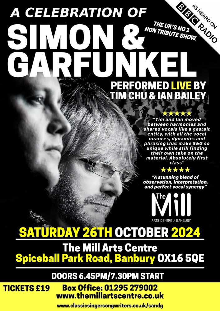 S & G Live (@sandglive15) on Twitter photo We are set for the weekend with a show at The Mill Arts Centre in Banbury..
Not long to get your tickets now… 🎶🎶🎶
<a href="/TheMillBanbury/">The Mill Arts Centre</a> <a href="/VisitBanbury/">Visit Banbury Community Interest Company</a> <a href="/banburynews/">Banbury Guardian</a> <a href="/WhatsOnOxon/">WhatsOnOxfordshire</a> We are set for the weekend with a show at The Mill Arts Centre in Banbury..
Not long to get your tickets now… 🎶🎶🎶
<a href="/TheMillBanbury/">The Mill Arts Centre</a> <a href="/VisitBanbury/">Visit Banbury Community Interest Company</a> <a href="/banburynews/">Banbury Guardian</a> <a href="/WhatsOnOxon/">WhatsOnOxfordshire</a>