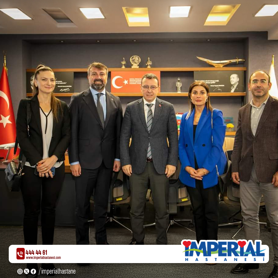 Özel İmperial Hastanesi Genel Müdürü Cihan BAŞOĞLU, İşletme Müdürü Saadet Gülbay ve beraberindekiler, Trabzon İl Sağlık Müdürü Dr. Hakan Usta'ya nezaket ziyaretinde bulundular.
.
.
.
#imperial #imperialhastanesi #trabzon