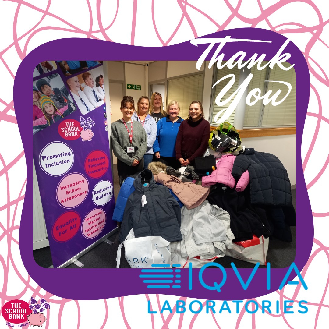 We are so grateful to the wonderful staff at IQVIA for raising £1,300 at their recent Colleague Connect Event the ladies then went shopping and purchased essential items to support our Winter Clothing Appeal. As a Charity Partner your ongoing support means everything to us. 👏