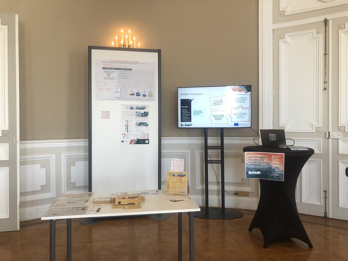 📍We are at the #MSPWeek in Marseille 🇫🇷 how much do you know about #MSP? 👀 look for us in the Data Corner at 15:40 during the ☕️coffee break, play with us &amp; discover more on  🌊#MaritimeSpatialPlanning
@CINEA #EMFAF <a href="/EU_MARE/">EU Maritime & Fish</a>
