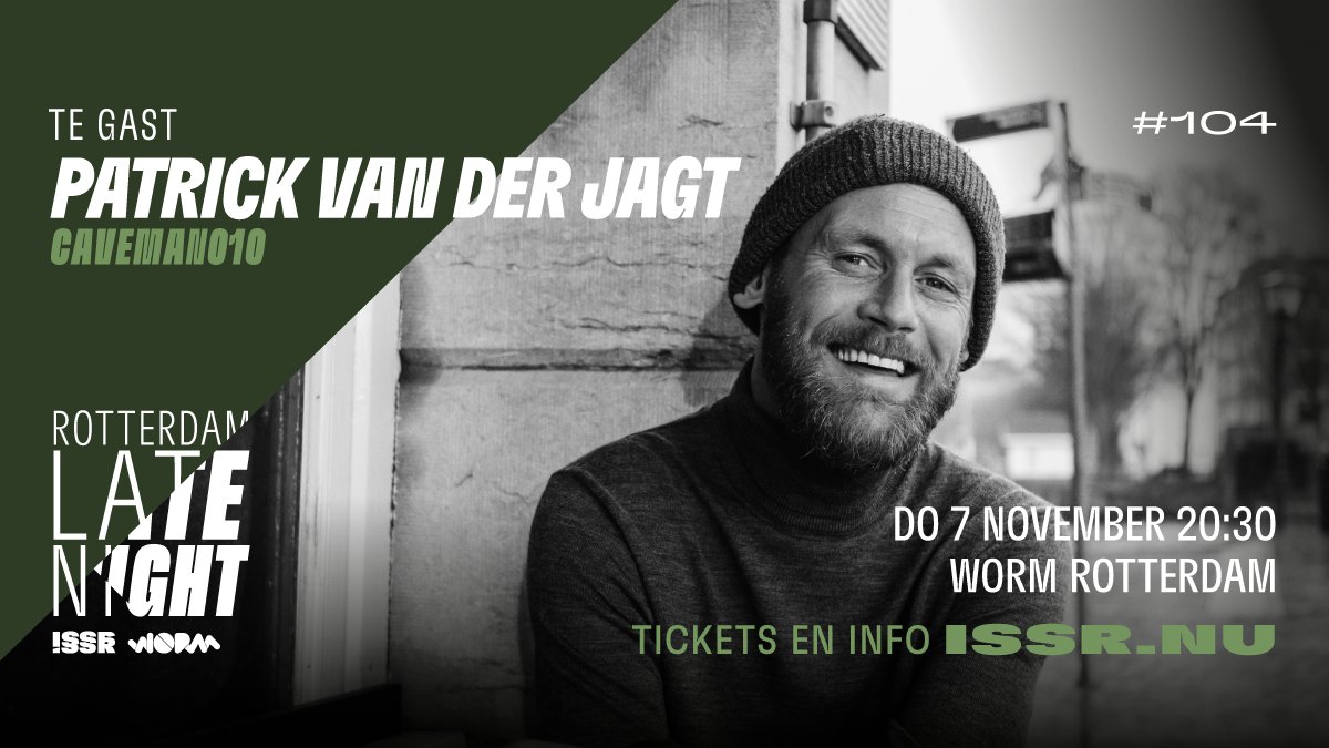 Caveman010 Patrick van der Jagt werd landelijk bekend door tv-programma Het Rotterdam Project. Aan de talkshowtafel vertelt de spreker en fotograaf over zijn nieuwe boek Caveman. Waar haalde hij de kracht vandaan om zijn leven volledig om te gooien? 

issr.nu/agenda/rln-104/