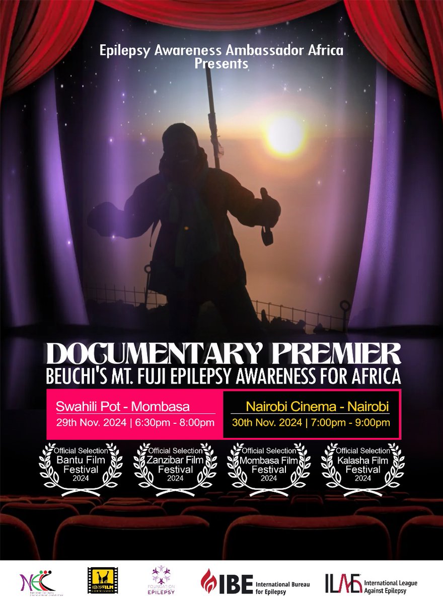COMING SOON!! THIS NOVEMBER

We Premier the Beuchi's My.Fuji Japan Epilepsy Awareness Documentary for Africa.

#questforepilepsyawarenessafrica #towardsnovemberepilepsyawarenessmonth #epilepsyawarenessambassadorafrica