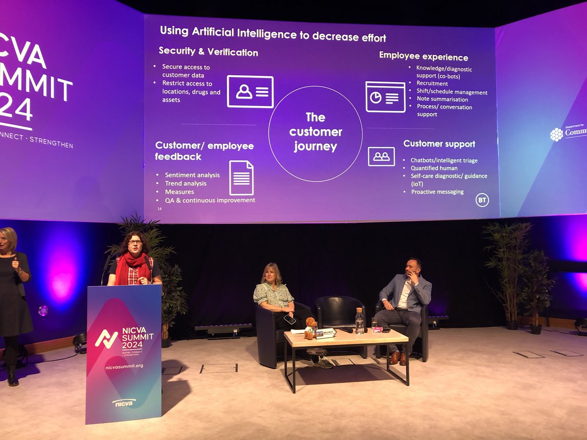 Great to be at the NICVA summit today at W5! Inspire, Connect, Strengthen. So many great people and organisations collaborating to create a better future for the sector and our communities. #valueofthesector
#futurethinking #nicva