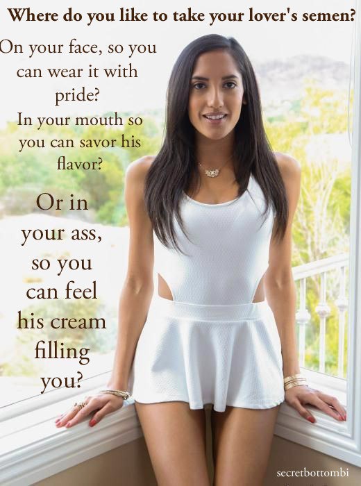 I love feeling him fill me with a creampie more then anything, feels so girly when he tries to breed me.
#Sissy #SissyCaptions #Femboy #SissyGirl #sissyfication #sissyboi