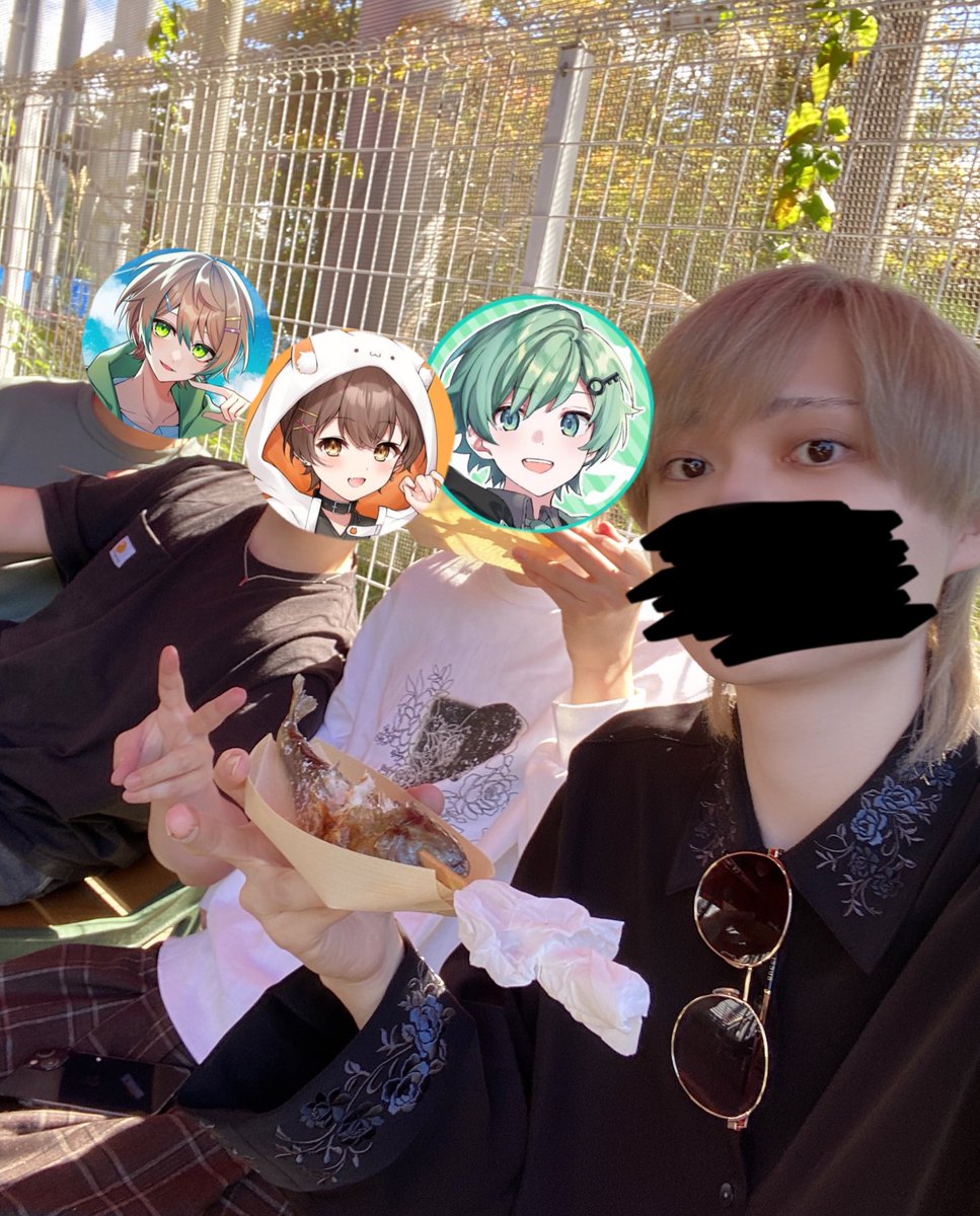 友達と出掛けたらしい