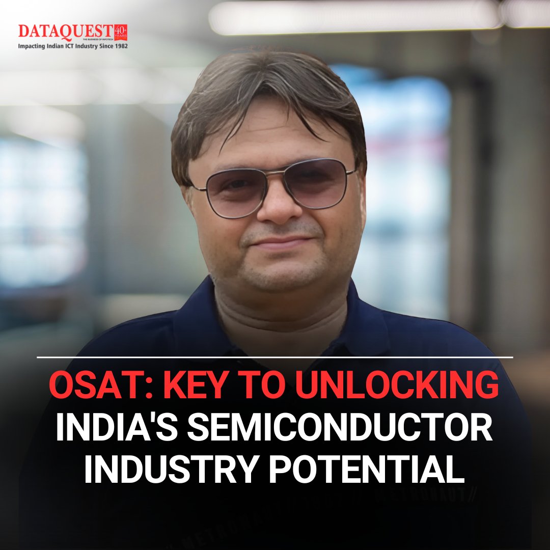 dataquestindia's tweet image. India's semiconductor industry is on the rise, with OSAT (Outsourced Semiconductor Assembly and Test) playing a crucial role in its growth. 

Read More: dqindia.com/features/osat-…

#Semiconductors #OSAT #TechInnovation #IndiaTech #Manufacturing #FutureOfTech
