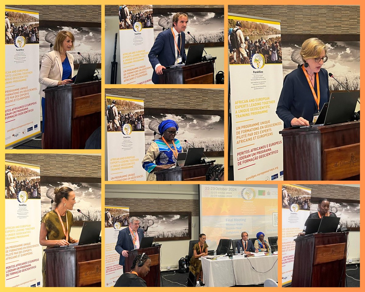 🌍🎉 The #PanAfGeo Final Meeting kicks off in Livingstone, Zambia! We are excited to welcome distinguished officials and representatives as we collaborate on sustainable mineral resource management and geoscience innovation. Stay tuned for updates! #Sustainability #Geoscience