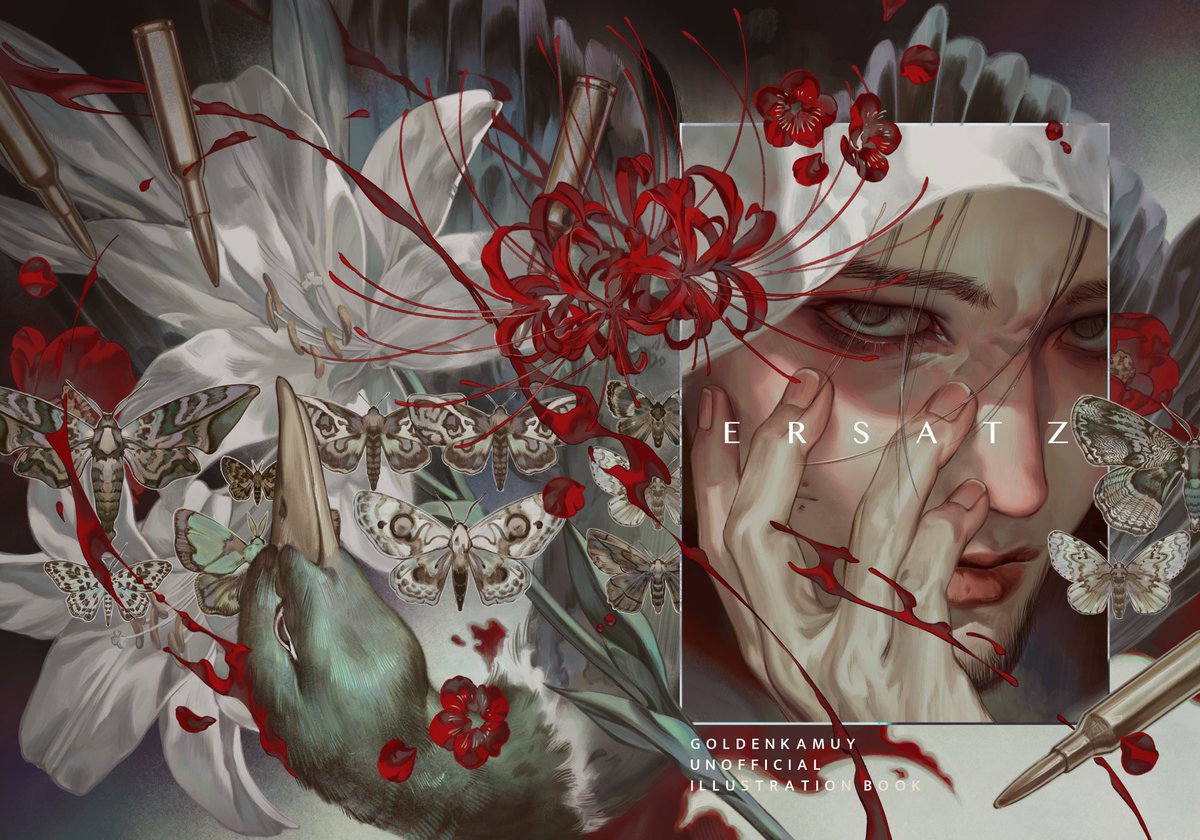 mlozmi's tweet image. イラスト本の表紙です