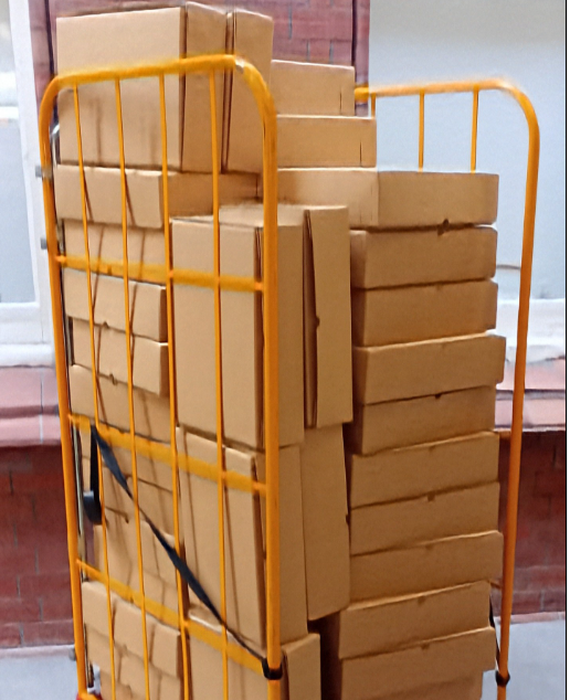 We recently made 200 acid-free archive boxes for Gwent Archives enabling them to repackage current &amp; new collections so all their records could be safely preserved during storage in their strongroom. #archive #conservation #archiving #storage #heritage