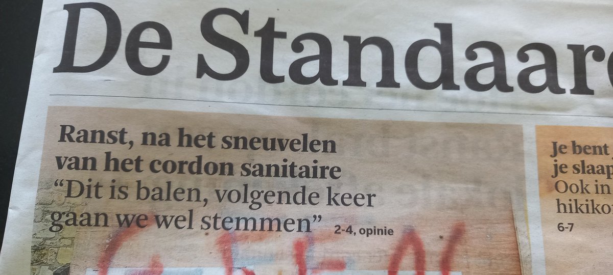 LudwigBollaerts's tweet image. Luier en extreem progressiever wordt het niet. 
´Volgende keer geraken we wel uit onze nest voor 3 uur in de namiddag ... ´ 😂
#Ranst #Gent etc...